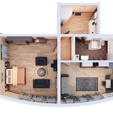 Penthouse Am Goethepark - Apartments & Suites Weimar Bagian luar foto
